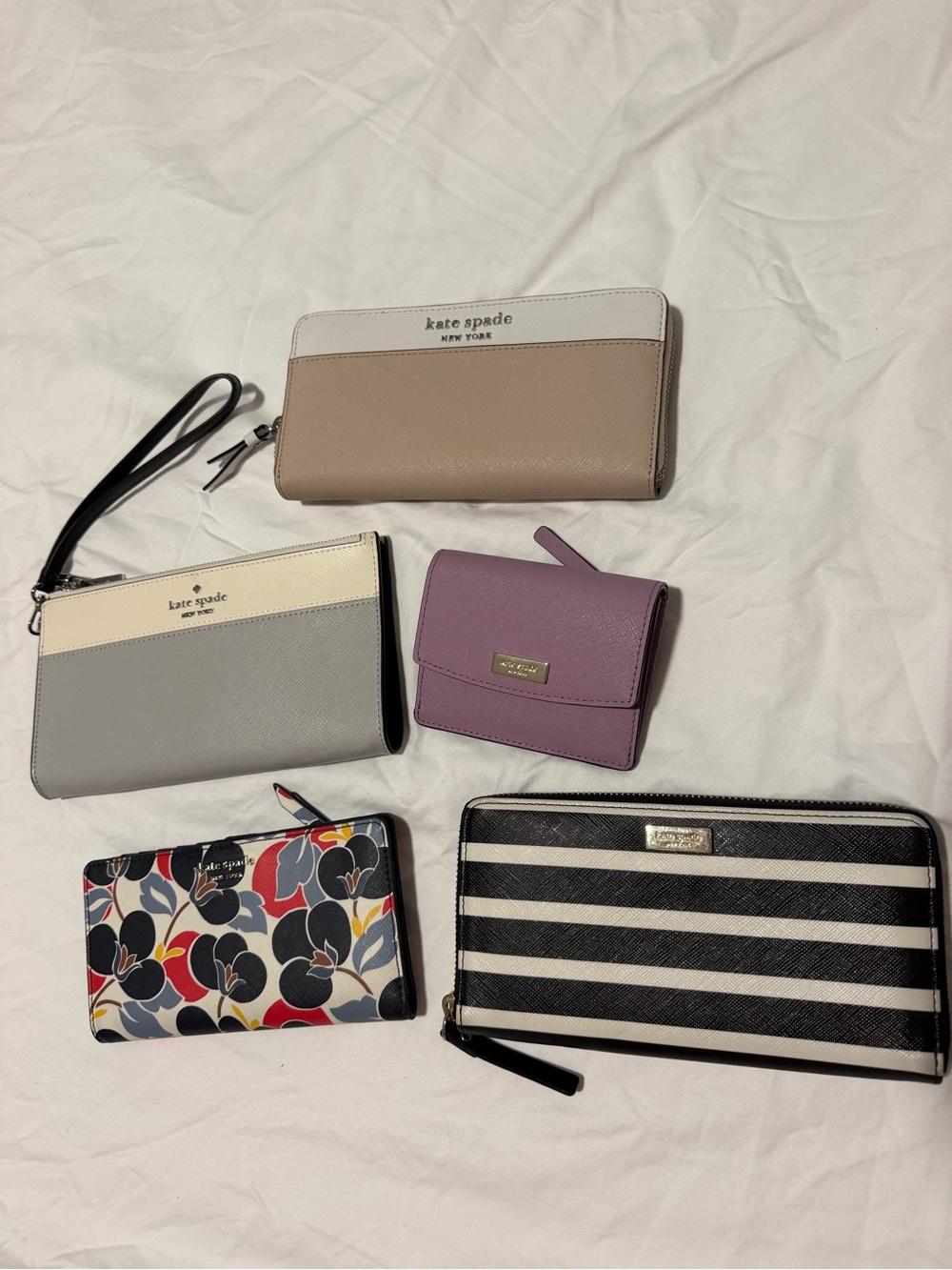 Kate Spade Resellers 5 piece wallet bundle